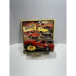 Vintage New Bright Red Corvette Speed Demon 1133 Friction Car Box Damaged RARE